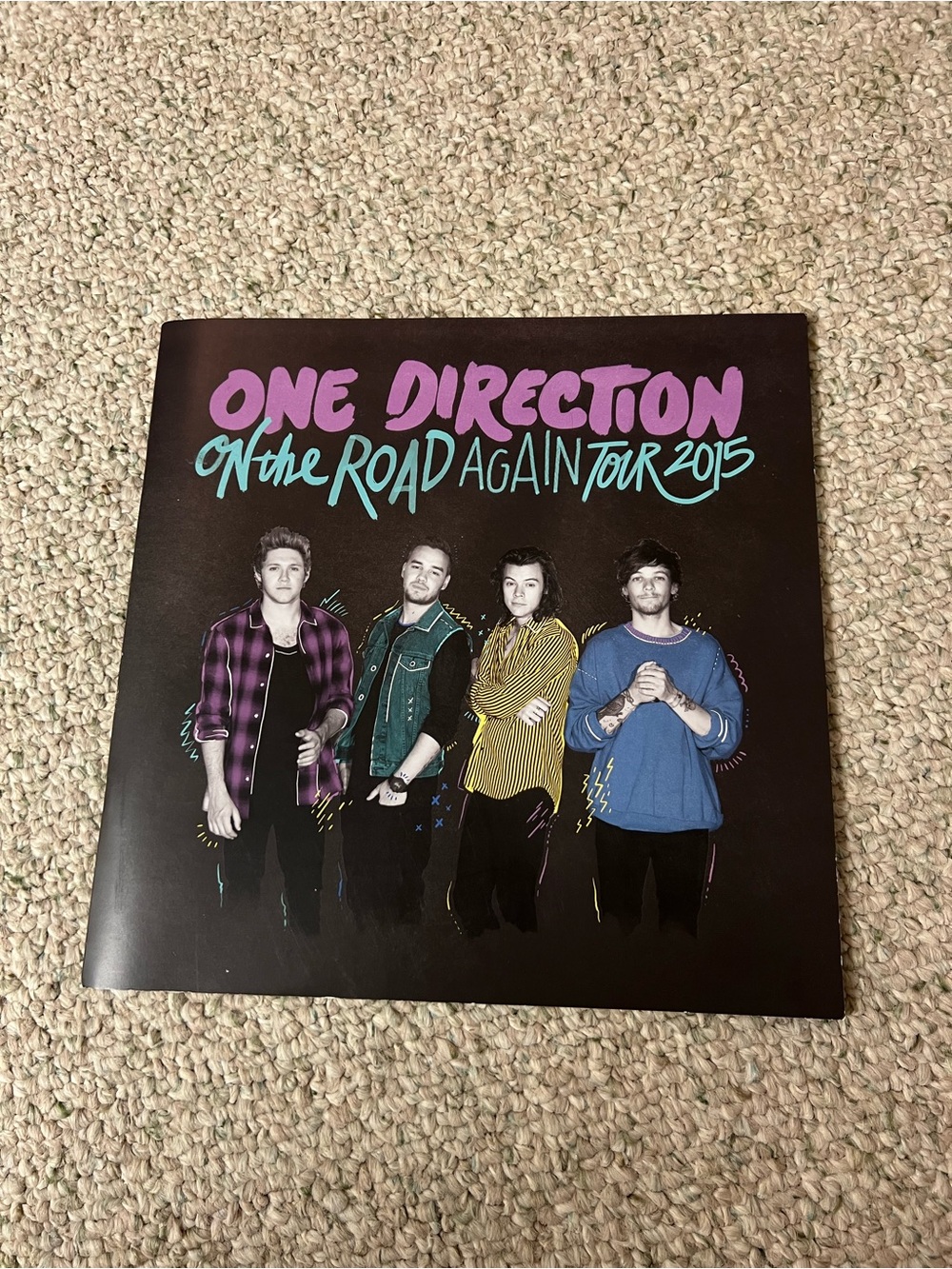 1D One Direction On the Road Again Tour 2015 Book
